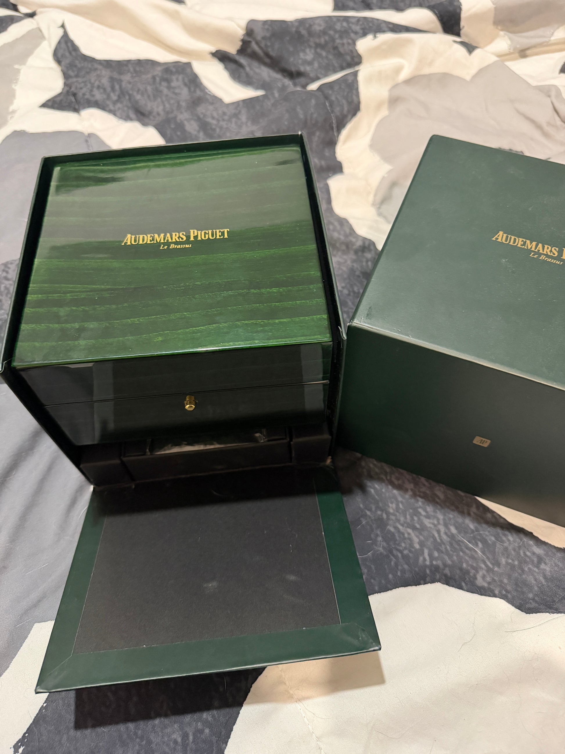 Iced Out FULL BUSS DOWN AP Automatic Watch HIGH quality with Box and all paperwork” - DripVault