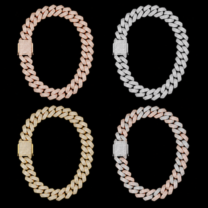 Iced Out 20mm Thick Cuban Link Chain Miami Cuban