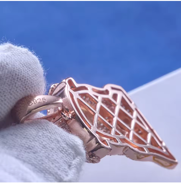 Moissanite Hip Hop Jewelry Jesus Head Pendant Pass Diamnd Test 925 Silver Rope - DripVault